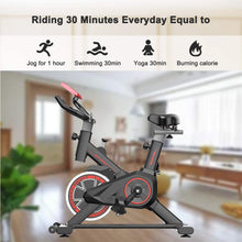 Load image into Gallery viewer, vélo d'appartement pour la maison aux femmes , vélo assis à la maison avec moniteur numérique, entraîneur de jambe multifonctionnel, entraîneur de vélo avec 6 hauteurs de siège réglables, 100 kg