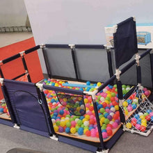 Load image into Gallery viewer, Parc Bébé avec Panier De Basket, Parc De Jeux Pliable Lavable Grand Parc Adapté À L'intérieur Et À L'extérieur 122x182x66cm