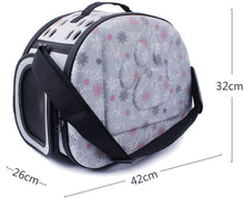 Load image into Gallery viewer, Sac de Transport Chien Chat Lapin Respirable Démontable Lavable Pliable Oxford