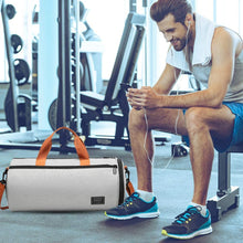 Load image into Gallery viewer, Sports Bag with Shoe Compartment and Wet Pocket, Waterproof Travel Bag, Large Capacity Duffel Bag, Portable Fitness Gym Bag, Shoulder Bag, Handbag for Man Woman Child