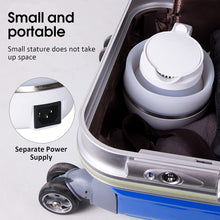 Load image into Gallery viewer, Electric Kettle Foldable Silicone 600ml Retractable Portable Adjustable Temperature for Travel