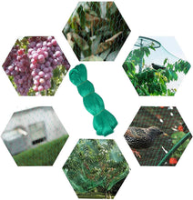 Load image into Gallery viewer, Filet Anti Oiseaux, Filet Arbre Fruitier Vert, Filets pour Jardin / Plante / Arbres Fruitiers / Étang, Maille de 15 mm, Protégez Les Légumes Contre Les Oiseaux