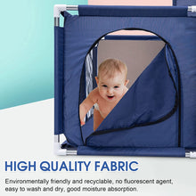 Load image into Gallery viewer, Baby Park with Basketball Hoop, Washable Foldable Baby Play Park, Children's Activity Center Park, Large Indoor Adapted Outdoor Park with Protective Grid