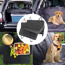 Load image into Gallery viewer, Hundedecke für Auto Rückbank Autoschondecke für Hunde Wasserfester Rücksitz Sitzbezug Autodecke für Haustiere Schonbezüge Decke universell für jedes Auto–Robustes Material–teilbar–für Kofferraum (01)