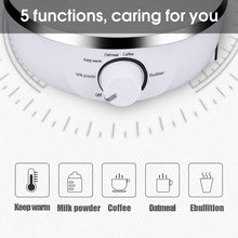 Load image into Gallery viewer, Electric Kettle Foldable Silicone 600ml Retractable Portable Adjustable Temperature for Travel