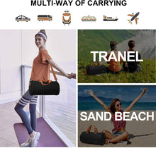 Load image into Gallery viewer, Sac De Sport avec Compartiment à Chaussures et Poche Humide, Sac de Voyage Imperméables, Sac polochon Grande Capacité, Sac de Gym Fitness Portable, Sac Bandoulière, Sac a Main pour Homme Femme Enfant