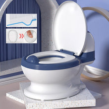 Load image into Gallery viewer, Potty for Kids, Mini Toilet for Children, Toilet Seat with Removable Tray, Non-slip Baby Toilet with Comfortable Cushion