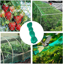 Load image into Gallery viewer, Filet Anti Oiseaux, Filet Arbre Fruitier Vert, Filets pour Jardin / Plante / Arbres Fruitiers / Étang, Maille de 15 mm, Protégez Les Légumes Contre Les Oiseaux