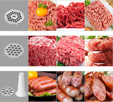 Load image into Gallery viewer, Electric Meat Grinder with 3 Stainless Steel Cutting Plates, Meat Mincer for Meat, Sausage, Chopper, Multifunctional Food Processor
