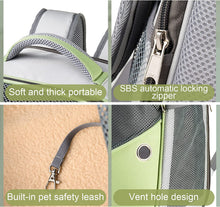 Load image into Gallery viewer, Bag Transport Cat Puppies Stretch Backpack Small Dog Pet Backpack Breathable Foldable Cat Bag Dog for Travel and Hiking