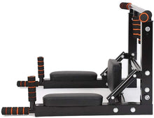 Load image into Gallery viewer, Fitness Wall Pull Up Bar Pull Up Bar Training and Resistance Multifunctional Black