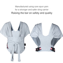 Load image into Gallery viewer, Baby carrying scarf-knot-knot-sling baby-kangaroo-baby baby carrier-physiological-adjustable-easy-to-wear carrying scarf-birth gift -birth list-newborn-at 15kg