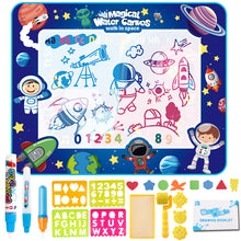 Load image into Gallery viewer, Star space glow-in-the-dark water canvas, letter cognition water display painting clear water graffiti pad