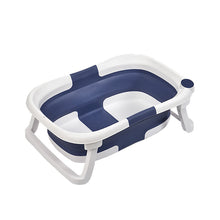 Load image into Gallery viewer, Foldable Baby Bath, Baby Bath with Stand, Baby Bath for Shower with Non-slip Feet and Temperature Display