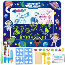 Load image into Gallery viewer, Star space glow-in-the-dark water canvas, letter cognition water display painting clear water graffiti pad