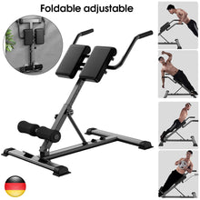 Load image into Gallery viewer, Sedia Romana Attrezzatura per Il Fitness per Allenamento Addominale Commerciale o Domestico Regolabile, Allenamento per la Vita, Livello di Esercizio 3 difficoltà Muscolare della Schiena