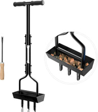 Load image into Gallery viewer, Aerator for Lawn Hollow Spoon with Storage Tray and Garden Tools, T-Handle Lawn Aerator, Scarifier, Heavy Duty Lawn Woodpecker, Lawn Aerating for Compacted Soils, Lawn Care
