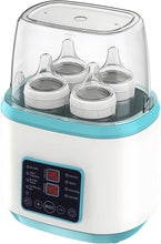 Load image into Gallery viewer, Bottle Warmer Baby Bottle Warmer Baby Food Warmer Double Steam Steriliser Bottles Steriliser Milk Warmer with Timer, Warming Function, Defrosting for Baby Bottles and Dummies
