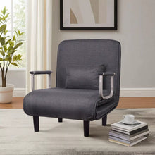 Load image into Gallery viewer, 3-in-1 Schlafsofa mit Armlehne Schlafsessel Klappbett Chaiselongue Rückenlehne
