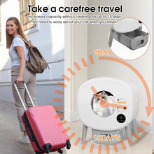 Load image into Gallery viewer, Self-Cleaning Cat Litter Tray, 76L Cat Litter Tray, Self-Cleaning, App Control/Maximum Capacity, Automatic Cat Litter Tray for Multiple Cats
