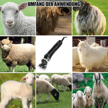 Load image into Gallery viewer, Electric Sheep Clippers 690 W Electric Wool Scissors Professional Sheep Shearing Machine 6 Speed Shearing Machine Sheep Compatible 3 Metre Power Cable for Sheep, Goats, Alpacas etc.
