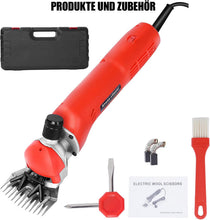 Load image into Gallery viewer, Electric Sheep Clippers 690 W Electric Wool Scissors Professional Sheep Shearing Machine 6 Speed Shearing Machine Sheep Compatible 3 Metre Power Cable for Sheep, Goats, Alpacas etc.
