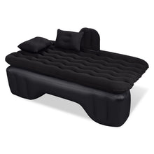 Load image into Gallery viewer, Cama de campamento inflable en el asiento trasero de un automóvil móvil con colchón de aire
