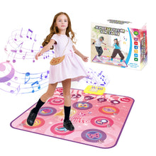 Load image into Gallery viewer, Dance Mat Toy, 3 Challenge Modes Touch Mat Play with LED Display, Musical Dance Mat Game for 3 4 5 6 7 8 Years Girls Boys

