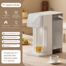 Load image into Gallery viewer, Water heater with a detachable 3L water tank, capable of providing hot water at 45-100 ° C, touch display, and compact design
