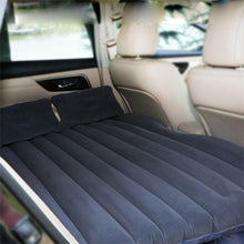 Load image into Gallery viewer, Colchón Inflable Coche SUV Multifuncional Plegable Cama Inflable para Asiento Trasero de Coche con Bomba de Aire Eléctrica + 2 Almohadas Sofá Hinchable con Inflador de Auto
