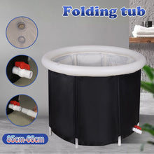 Load image into Gallery viewer, 85X68cm PVC Ice Bath Tub for Athletes Large Cold Plunge Tub Pool Muscle Recovery
