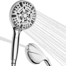 Load image into Gallery viewer, Bath Mixer Tap with Jet Types Hand Shower, Single Lever Bath Tap with Hose and Wall Mount, Bath Mixer Shower Set for Bathroom

