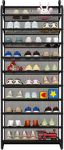 Load image into Gallery viewer, Shoe Shelf for Door - Shoe Storage - 10 Floors - Hanging Storage Rack
