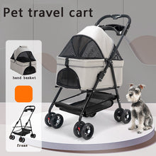 Load image into Gallery viewer, Dog Buggy with Folding Function Pet Stroller Dog Buggy for Dogs and Cats Pet Pram Cat Buggy for Dogs, Cats and Other Small Pets
