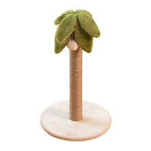 Load image into Gallery viewer, Cat Scratching Post Natural Sisal Rope Scratching Post Standing Scratching Posts 3 Interactive Hanging Balls Standing Scratching Posts with Simulated Trunk and Leaves for Kittens and Cats in the House
