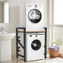 Load image into Gallery viewer, Over the Washing Machine Rack, Washing Machine Cabinet, 3 Height Adjustable, Washing Machine Dryer Cabinet Shelf, Load Capacity 300 kg for Bathroom, Kitchen, Balcony, Laundry Room
