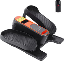 Load image into Gallery viewer, Mini Elliptiertrainer Untertisch Elektrischer Beintrainer mit LED Touchscreen &amp; Fernbedienung 12 Mode Geschwindigkeiten Kompakter Heimtrainer für Senioren und Erwachsene
