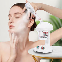 Load image into Gallery viewer, Vapeur Visage Vaporisateur Sauna Spa Facial Chaude Nano Ionique Visage Steamer Humidificateur Appareil Outils Nettoyage Pores
