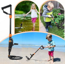 Load image into Gallery viewer, Metal Detector for Children,  Metal Detector Children with LCD and Sound Display, Highly Sensitive Metal Detector with Waterproof Search Coil, Children's Metal Detector for Children for Metal
