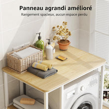 Load image into Gallery viewer, Armoire pour Machine à Laver avec Compartiments, Étagère pour Machine à Laver 90 x 60 x 95cm

