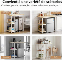 Load image into Gallery viewer, Armoire pour Machine à Laver avec Compartiments, Étagère pour Machine à Laver 90 x 60 x 95cm
