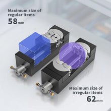 Load image into Gallery viewer, Fractal vise - self-adjusting mini table vise with 6 independent jaws for irregular shapes - drill bit vise, suitable for DIY, jewelry, handicrafts, and repair
