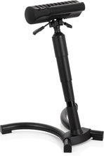 Load image into Gallery viewer, OFFICE 830025 Stehhilfe TOP Work 33 Hartschaum/Metall bequemer Arbeitsstuhl, Stehhocker ergonomisch, höhenverstellbar
