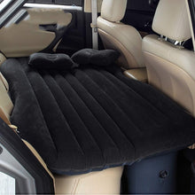Load image into Gallery viewer, Colchón Inflable Coche SUV Multifuncional Plegable Cama Inflable para Asiento Trasero de Coche con Bomba de Aire Eléctrica + 2 Almohadas Sofá Hinchable con Inflador de Auto
