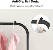 Load image into Gallery viewer, Independent Burro Coat Rack Coat Rack Double Rods Multifunctional Bedroom Linen Shelf, Double Layer
