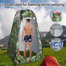 Load image into Gallery viewer, Tente de Douche Pliage Pop Up Cabine de Changement Toilette Vêtement Portable Tente Privée Douche Camping Abri de Plein Air Vestiaire Extérieure Intérieure
