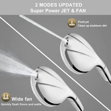 Load image into Gallery viewer, Bath Mixer Tap with Jet Types Hand Shower, Single Lever Bath Tap with Hose and Wall Mount, Bath Mixer Shower Set for Bathroom

