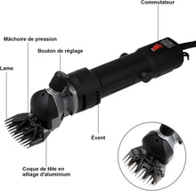 Load image into Gallery viewer, Tondeuse à Mouton Électrique,Tondeuse Electrique Professionnelle pour LaineTondeuse Mouton à Haute Puissance Économie de Travail, Tondeuse pour Laine Mouton Chèvre Machine de Cisaillement
