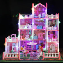Load image into Gallery viewer, Dollhouse Dream House for Girls, Toys from 6 Years, Girls, Playhouse Gift, Educational Toy for Boys and Girls
