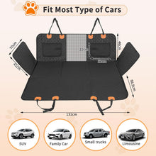 Load image into Gallery viewer, Dog Blanket for Car Rear Seat Car Seat Cover for Dogs Waterproof Back Seat Cover Car Cover for Pets Universal for Any Car - Robust Material - Separable - Also for Car Boot
